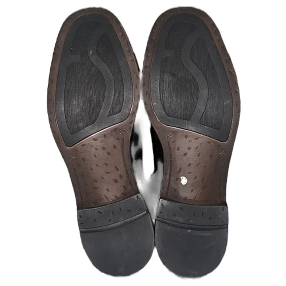 Franco Sarto Meyer Leather Riding Boots, Black, Full-back Zipper. NWOT - Picture 7 of 17